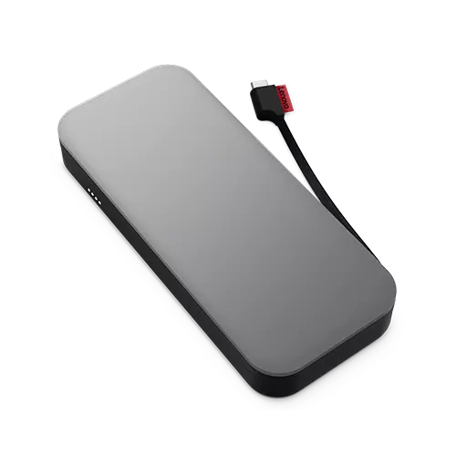 Lenovo Go USB-C 65W Laptop Power Bank 20000 mAh Battery Pack - Thunder Black