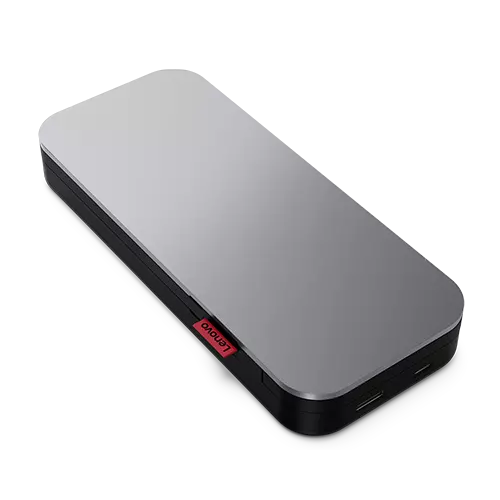 Lenovo Go USB-C 65W Laptop Power Bank 20000 mAh Battery Pack - Thunder Black