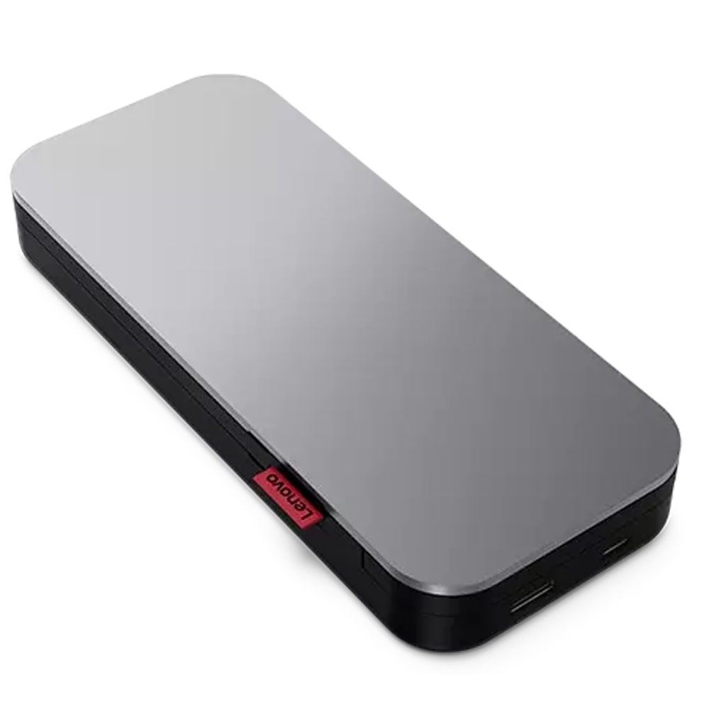 Lenovo Go USB-C 65W Laptop Power Bank 20000 mAh Battery Pack - Thunder Black