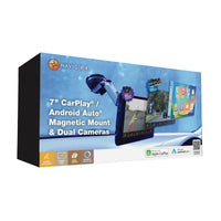Navig8r 7-inch CarPlay Android Auto Dual Cameras