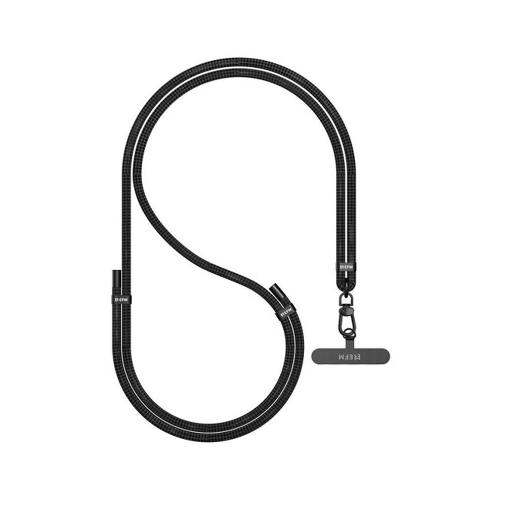 EFM Go Crossbody Lanyard for All Devices- Black