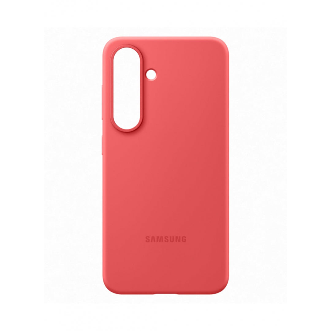 Samsung Genuine Silicone Case for Galaxy S25+ (S25 Plus) - Red