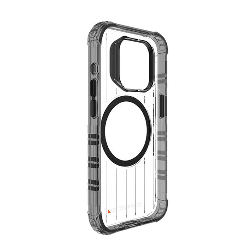 EFM Dakar D3O Case Armour iPhone 15 Pro - Clear/Black