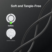 Thumbnail for Belkin Boost Charge Universally compatible USB-C to C 60W Cable 1m- Black