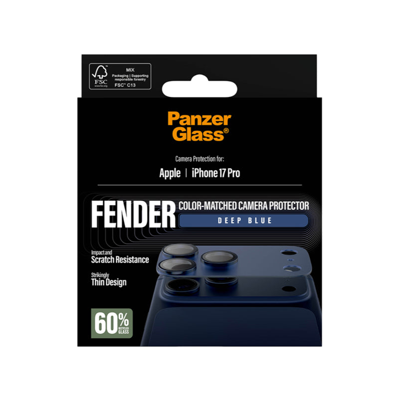 PanzerGlass Fender Camera Lens Protect for iPhone 17 Pro - Blue