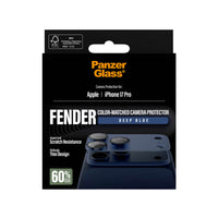 Thumbnail for PanzerGlass Fender Camera Lens Protect for iPhone 17 Pro - Blue