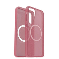 Thumbnail for OtterBox Symmetry Magnets Case for Samsung Galaxy S25 Ultra - Clear/Pink
