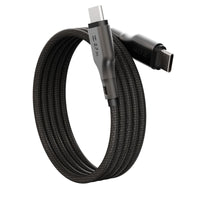 Thumbnail for EFM 48W Car Charger with 1M Mag-Coil USB-C Cable - Black