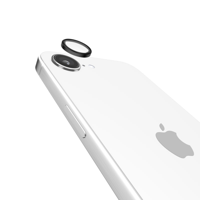 Case-Mate Aluminium Ring Lens Protector for iPhone 16e/15/14/13 - Black