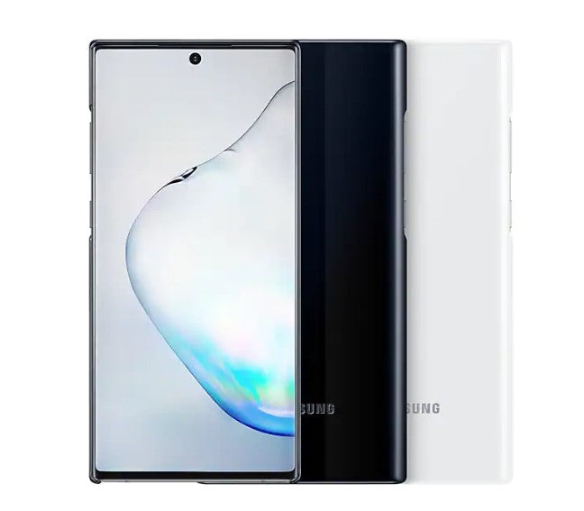 Samsung Galaxy Note 10+ LED Back Cover - White