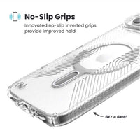 Thumbnail for Speck Presidio Clear Grip for iPhone Air - Clear/Silver