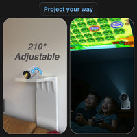 Thumbnail for Laser Smart Projector 50 Games Two Controllers - White
