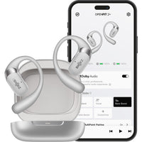 Thumbnail for SHOKZ Hyrox OpenFit 2+ True Wireless Open-Ear Headphones- Gray