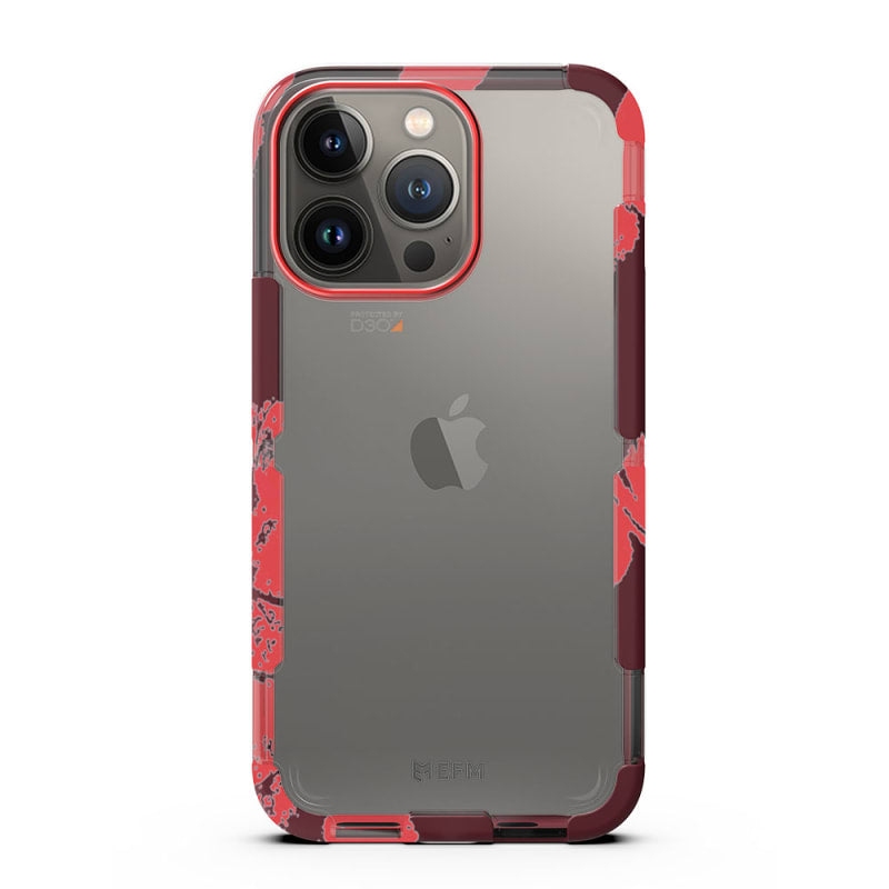 EFM Cayman Case Armour with D3O Crystalex for iPhone 13 Pro Max (6.7") - Thermo Fire