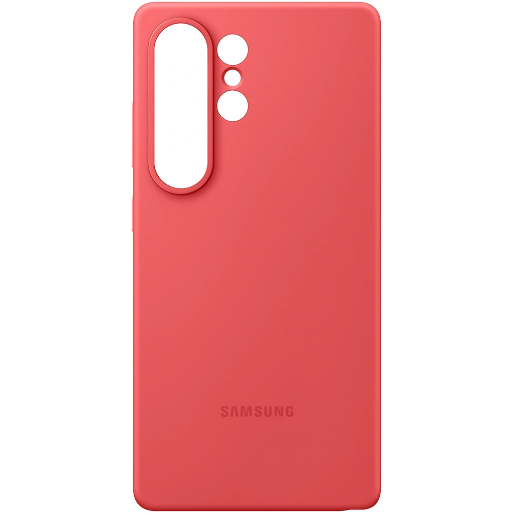 Samsung  Silicone Back Case for Galaxy S25 Ultra - Red