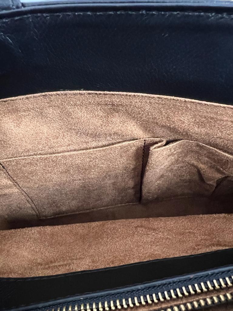 Leather United Tote Bag - BLACK (Genuine Leather)