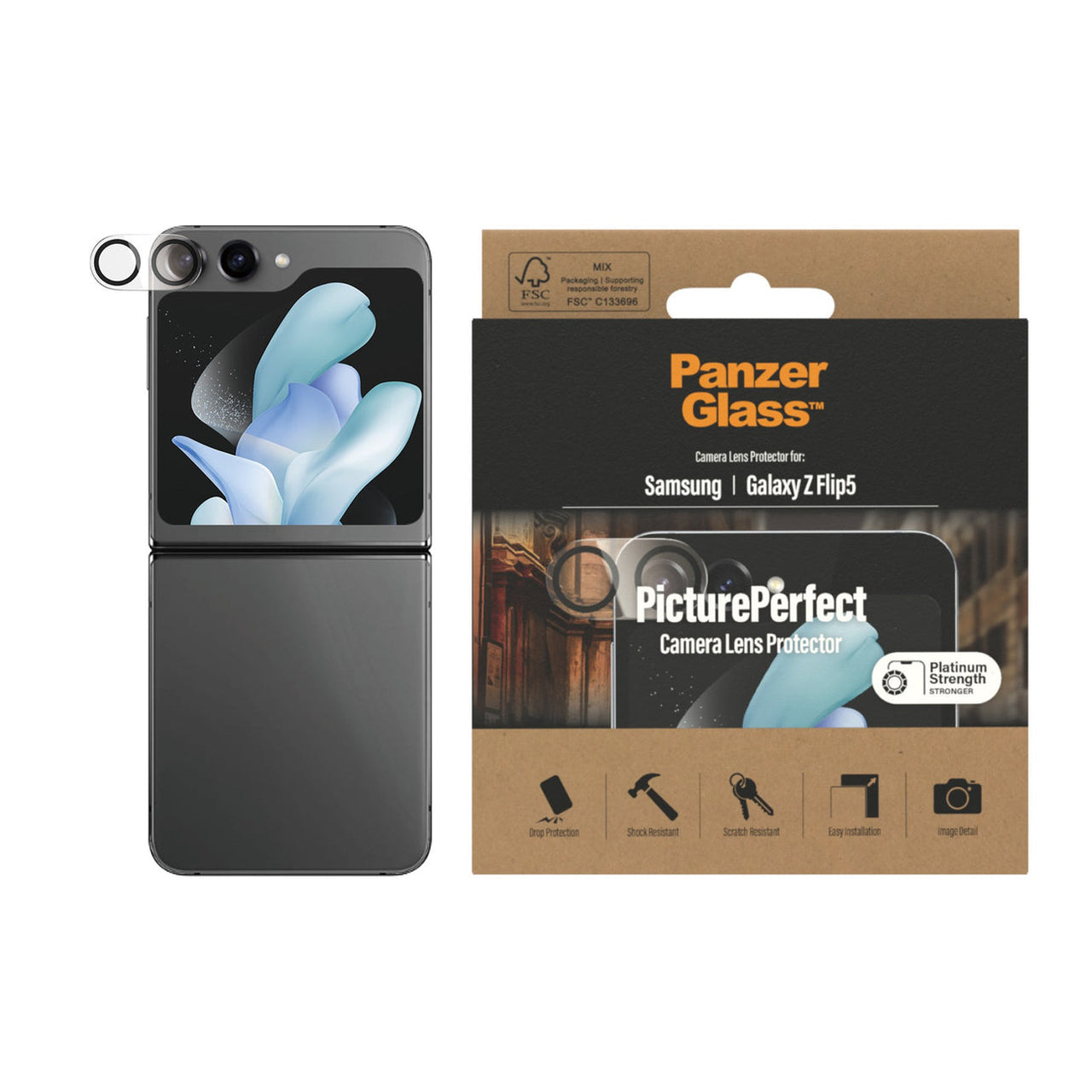 PanzerGlass PicturePerfect Camera Lens Protection for Samsung Galaxy Z Flip5