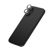 Thumbnail for ZAGG Luxury Camera Rings Silver Glitter for iPhone 16/ 16 Plus