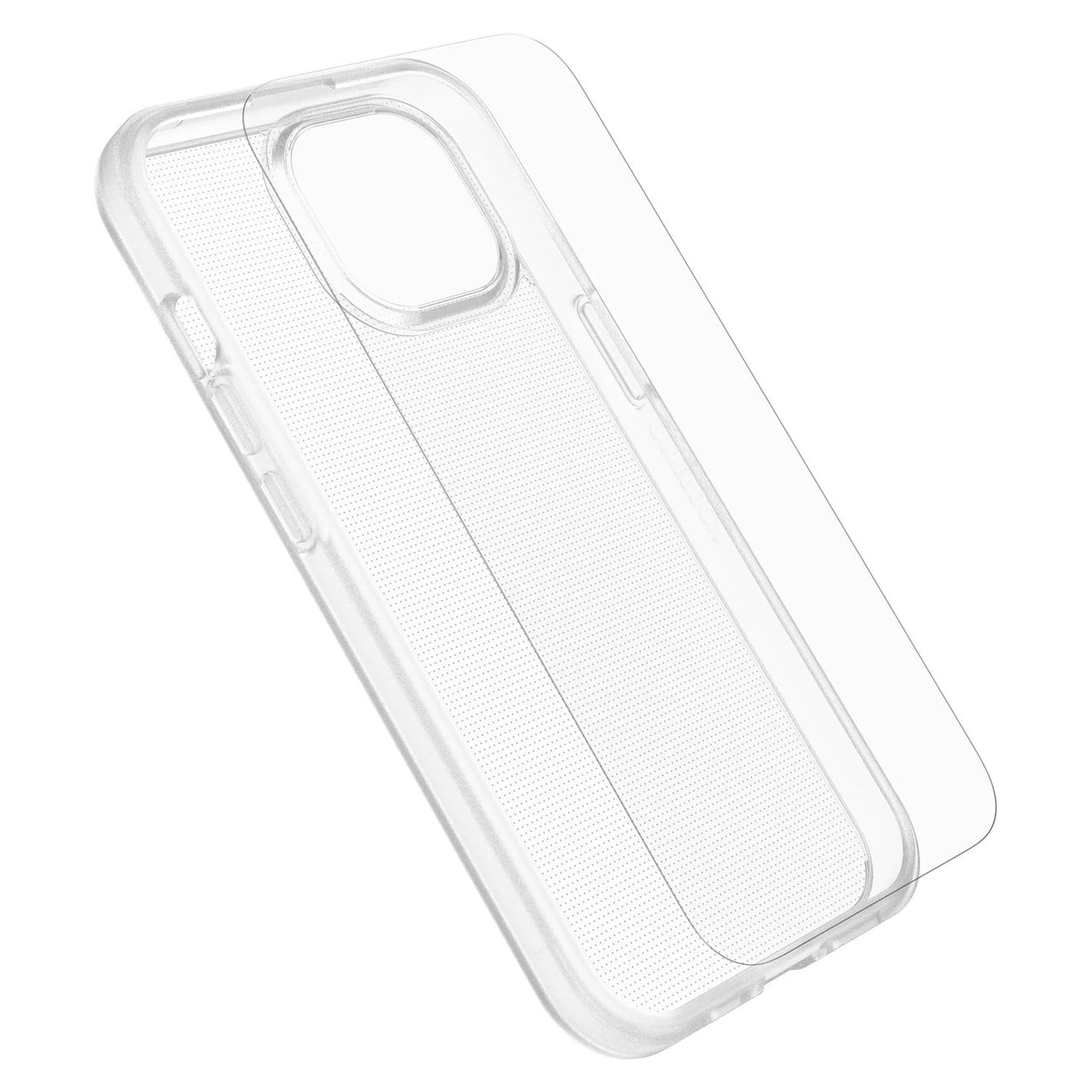 OtterBox React Case with Screen Protector for Apple iPhone 15 (6.1') - Clear