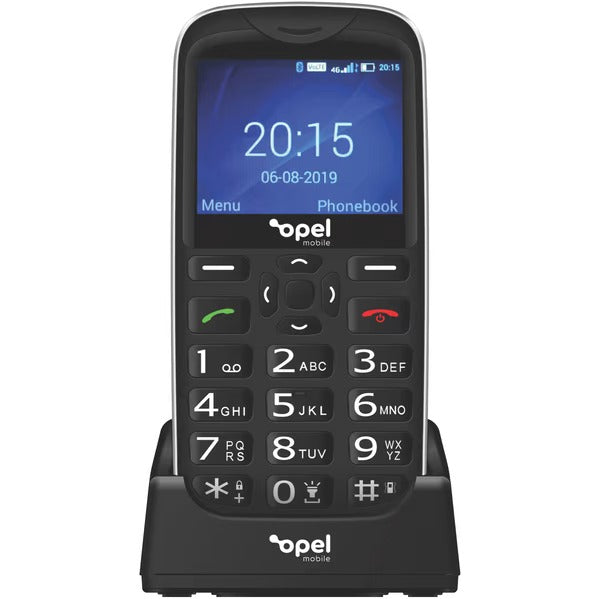 OPEN BOX Opel Mobile BigButton X (4G/LTE, Keypad) - Black