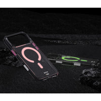 Thumbnail for EFM Ibiza Glow In The Dark Case with D3O Zero for iPhone 17 Pro - Pink