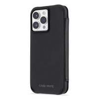 Thumbnail for Case-Mate Wallet Folio Case MagSafe for iPhone 14 Pro Max - Black
