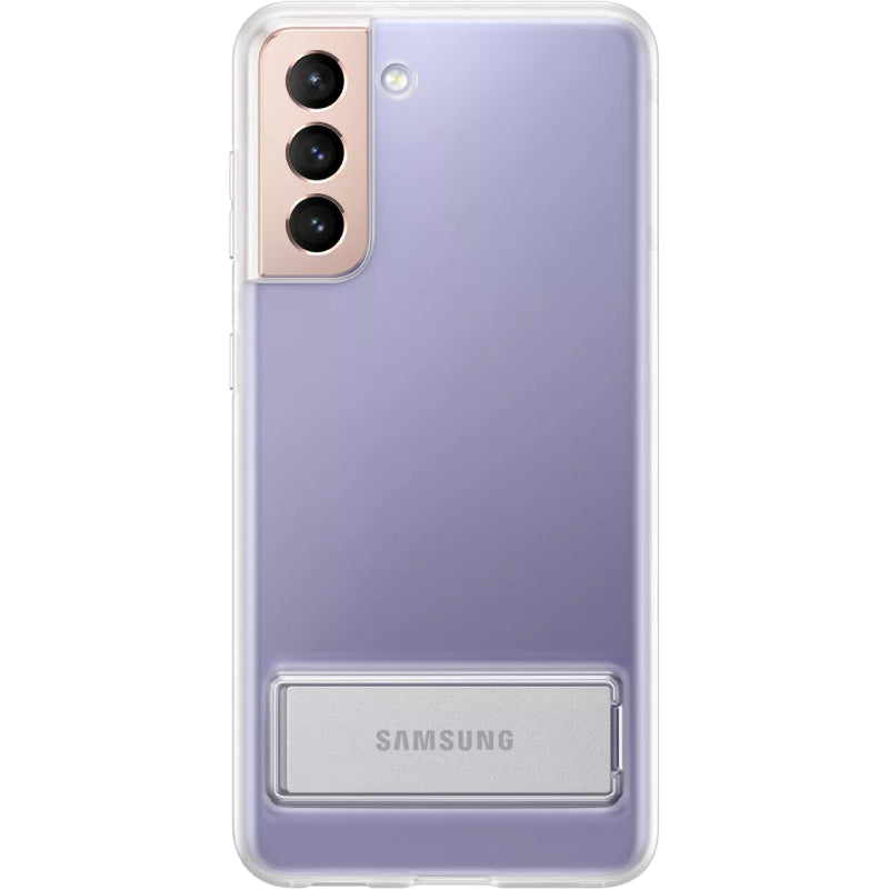 Samsung Clear Standing Cover Case for Galaxy S21 - Clear