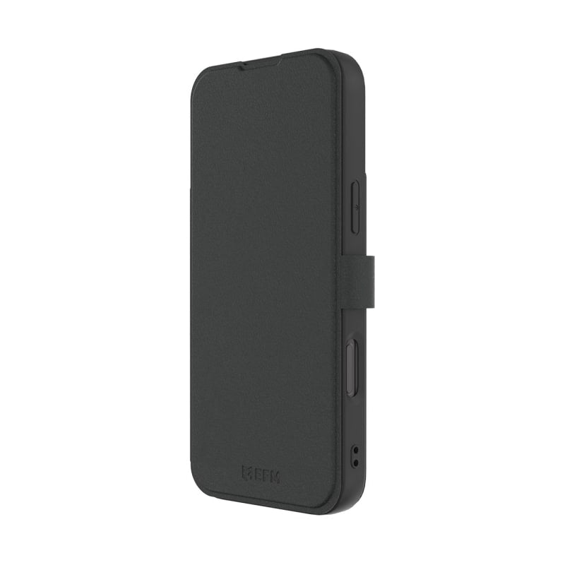 EFM Venice Wallet Case for iPhone 18 Pro - Black