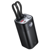 Thumbnail for Hoco Q59 65W 20000mAh CCC 65W Laptop Phone Power bank with two cables - Black