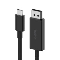Thumbnail for Belkin Connect USB-C to DisplayPort 1.4 Cable 2M - Black