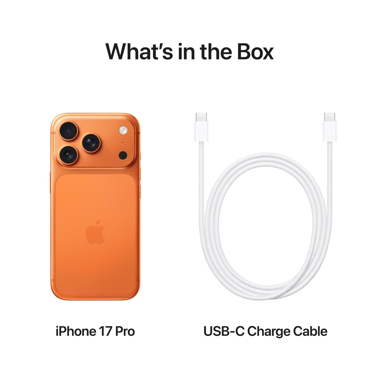 Apple iPhone 17 Pro 1TB, 5G Dual SIM, 6.3" - Cosmic Orange