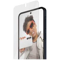 Thumbnail for PanzerGlass Safe UltraWideFit Screen Protector for Samsung A37 - Clear