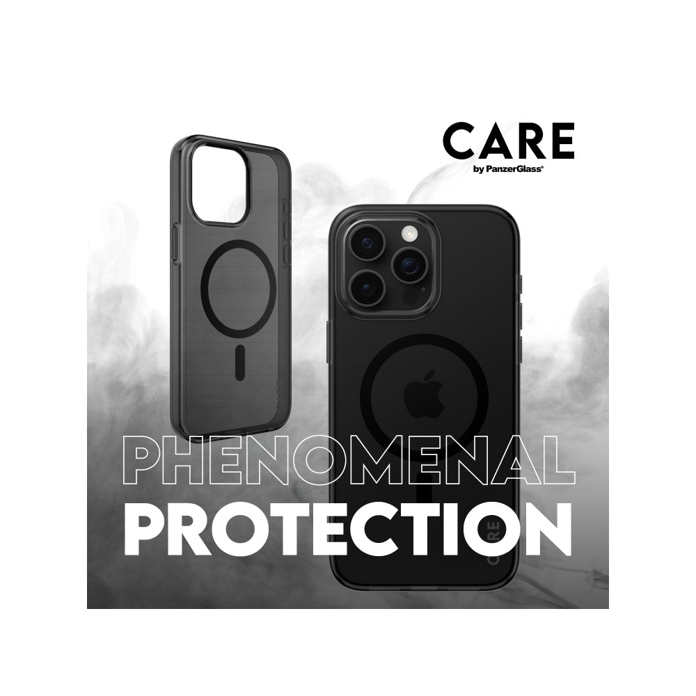 PanzerGlass CARE Flgship Magasafe Case for iPhone 16 Pro- Smokey