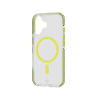 Thumbnail for Tech21 EvoCrystal MagSafe Case for iPhone 17 - Clear/Green