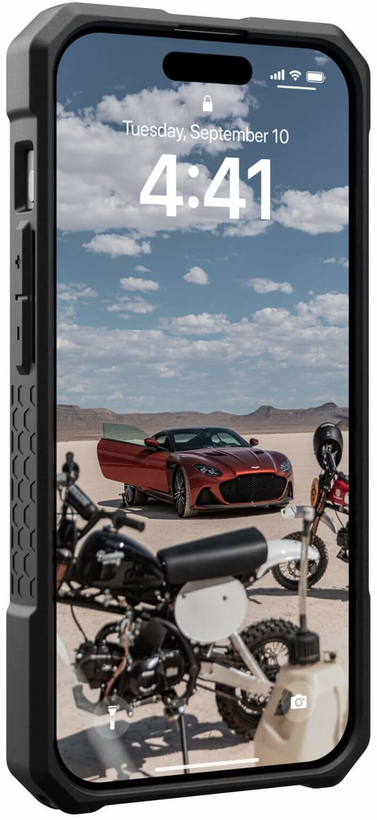 UAG Monarch Pro Magsafe - iPhone 15 Pro - Carbon Fiber