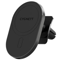 Thumbnail for OUT OF STOCK Cygnett MagHold Magnetic II Vent Mount Car Wireless Charger - Black (Magsafe compatible)