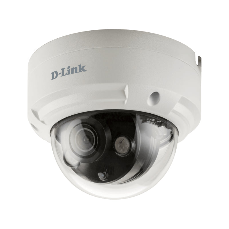 D-Link Vigilance 2MP Outdoor Vandal-Proof Dome PoE Network Camera - White