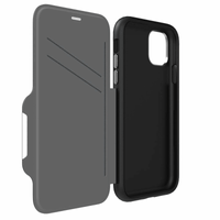 Thumbnail for EFM Monaco D3O Leather Wallet Case Armour For iPhone 11 Pro - Black / Space Grey
