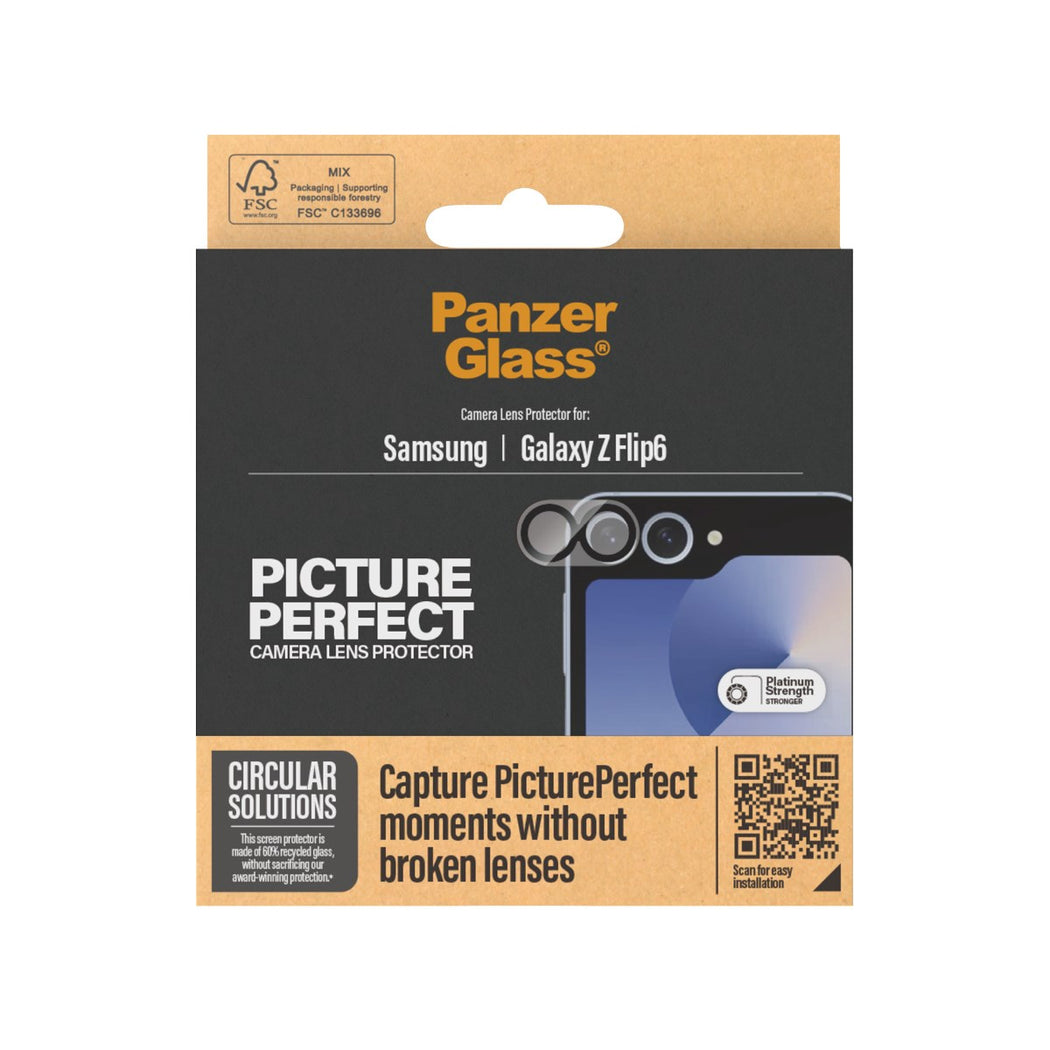 PanzerGlass Picture Perfect Camera Lens Protector for Samsung Galaxy Z Flip6