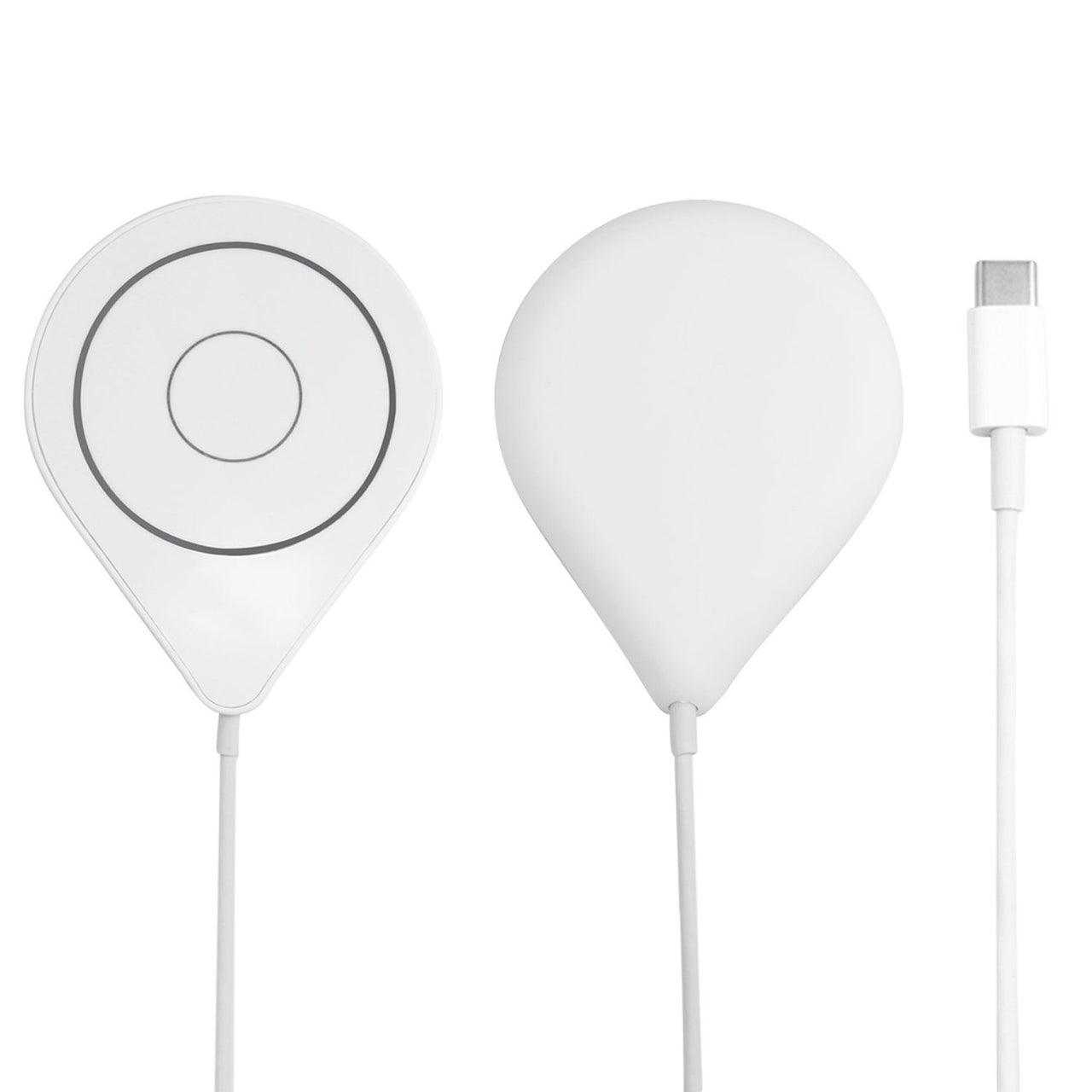 MAG-C Magnetic Wireless Charger 15W Fast Charging - White