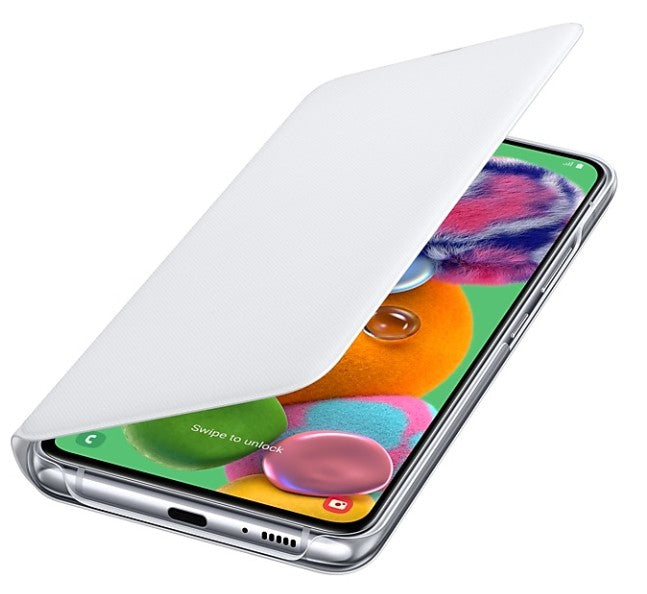 Samsung Galaxy A90 5G Wallet Cover - White