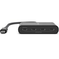 Thumbnail for Belkin Connect USB-C to 4Port USB-C Hub- Black