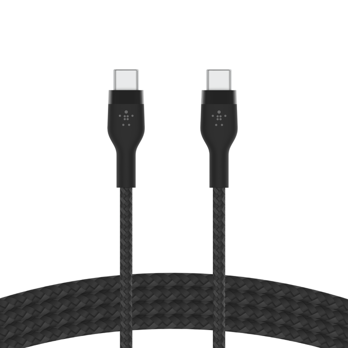 Belkin BoostCharge Pro Flex  USB-C to USB-C 60W Cable 1m Rugged - Black