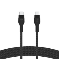 Thumbnail for Belkin BoostCharge Pro Flex USB-C to USB-C Cable 1m - Black