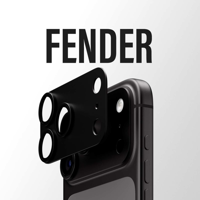 PanzerGlass Fender Camera Protector for iPhone 18 Pro Max - Shades of Grey