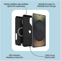 Thumbnail for OtterBox Commuter Case with Magnets Suits for Samsung Galaxy S26 - Riverside Blue