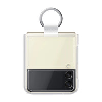 Thumbnail for Samsung Clear Cover with Ring for Galaxy Flip3 - Transparent Clear