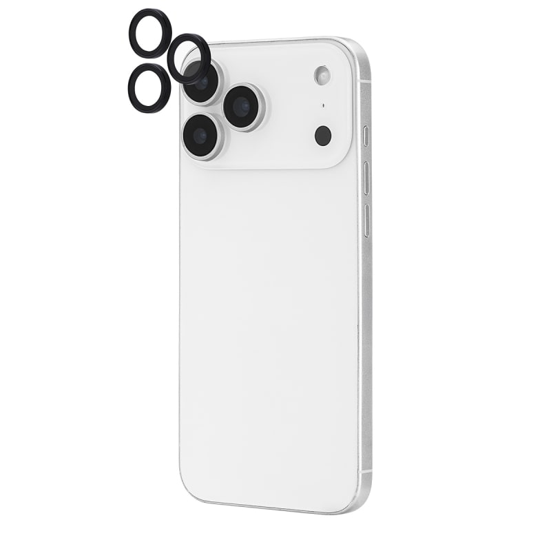 Case-Mate Aluminium Ring Lens Protector for iPhone 17 Pro / 17 Pro Max - Black