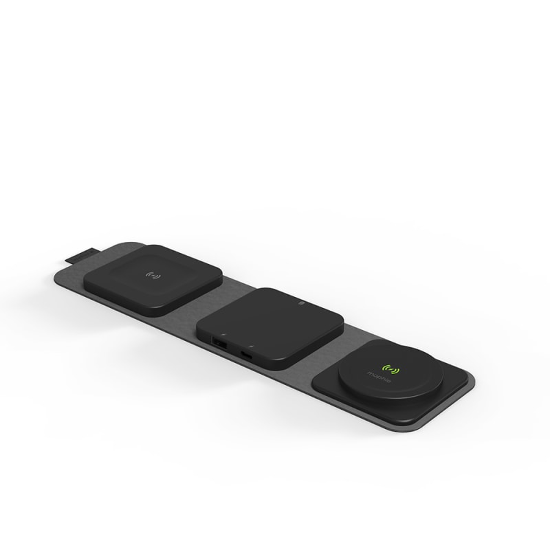 Mophie Snap+ MagSafe Wireless Multi-Device includes 30W Travel Charger Qi Devices
