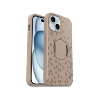 Thumbnail for OtterBox OTTERGRIP Case for iPhone 16e/15/14/13 - On The Spot (Brown)